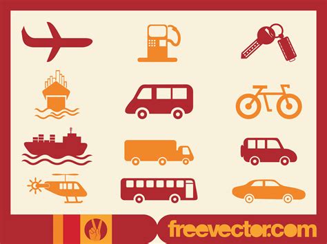 transport vectors vector art graphics freevectorcom