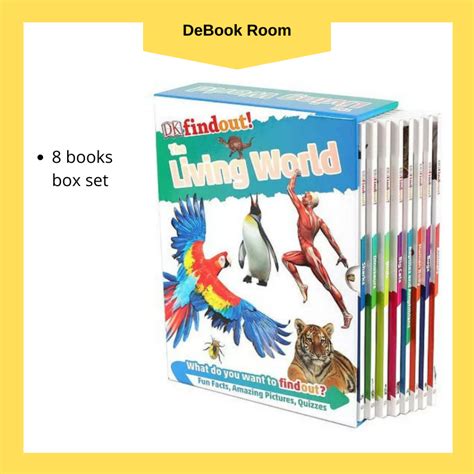 DK Findout The Living World 8 Books Box Set Shopee Singapore