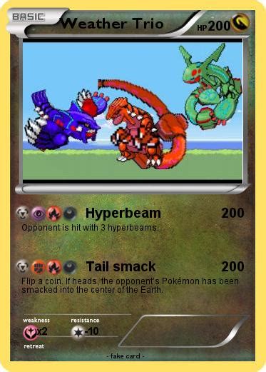 Pokémon Weather Trio 27 27 - Hyperbeam - My Pokemon Card