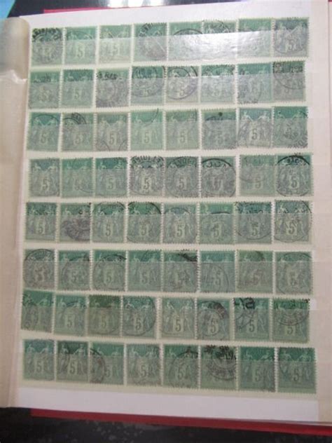 France Study Of Postmarks On Sage Stamps Catawiki