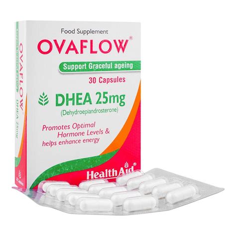 Buy Nutra Zone Healthcare Ovaflow Dhea Capsule 25mg 30 Pack Online At