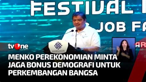 Airlangga Hartarto Hadiri Festival Pelatihan Vokasi Di JCC Senayan