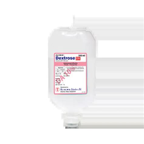dextrose ds iv infusion  ml  dosage side effects generic