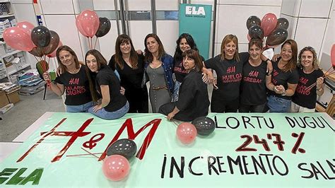 Las Trabajadoras De H M De La Morea Logran Una Subida Del Tras