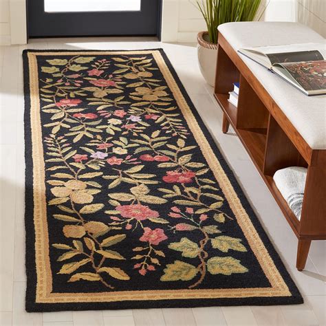 Safavieh Chelsea Collection Runner Rug 26 X 12 Black