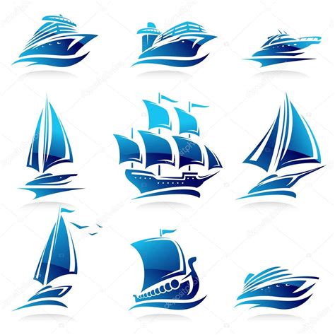 Ships Set Stock Vector Image By Vasilev Ki 30667425