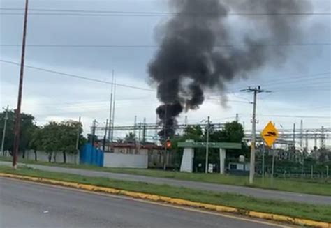 Incendio En Subestación De Cfe Moviliza A Bomberos