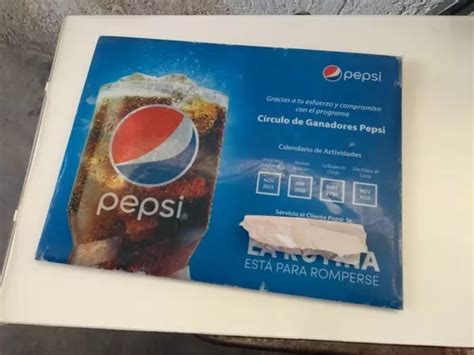 Antigua Carpeta Pepsi Rompe La Rutina Círculo De Ganadores Mercadolibre