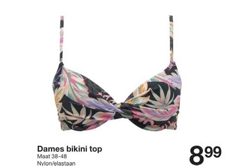 Dames Bikini Top Aanbieding Bij Zeeman 1Folders Nl