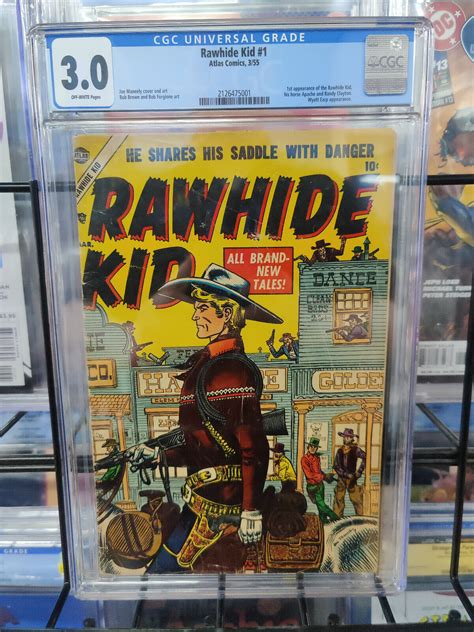 Rawhide Kid 1 1955 Cgc Grade 30 1st Appearance Marvel Western