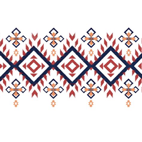 Ikat Pattern PNG Picture, Indonesian Traditional Ikat Pattern Retro Pattern, Indonesia ...