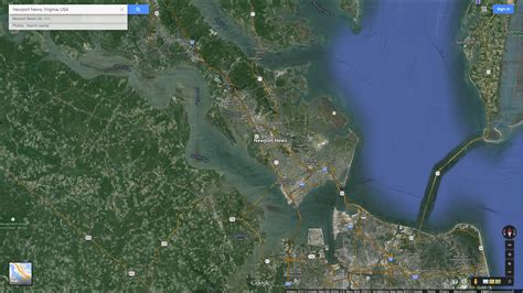 Newport News Virginia Map