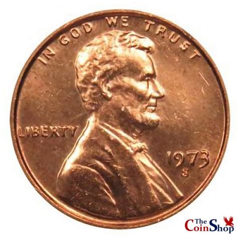 1973 S Uncirculated Lincoln Memorial Cent Premium Wholesale