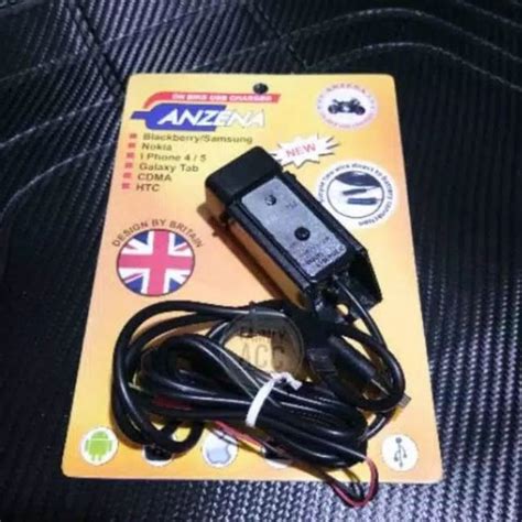 Jual Charger HP Motor Anzena Anzena Usb Charger Waterproof Di Lapak