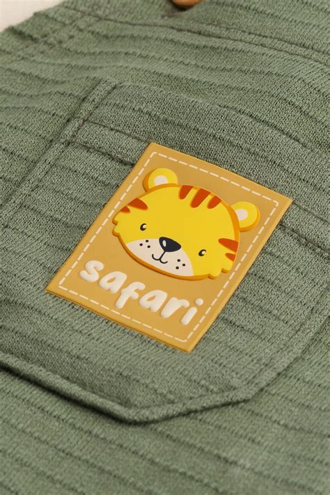 Conjunto Bebê Menino Camiseta e Jardineira Brandili Nude