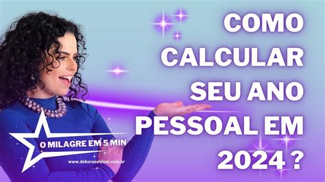 DIA 2 COMO CALCULAR SEU ANO PESSOAL EM 2024 YouTube