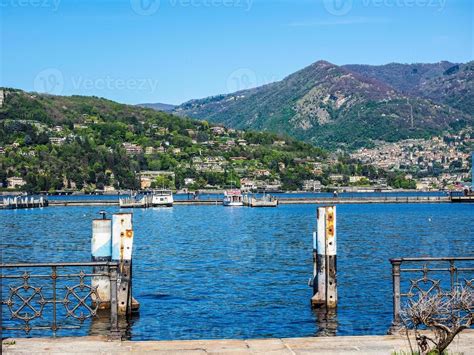 HDR View of Lake Como 9839415 Stock Photo at Vecteezy