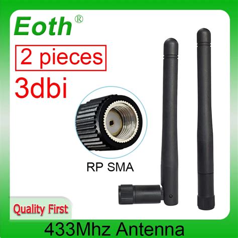 Eoth Pces Mhz Antena Dbi Sma Antena F Mea Lora Pbx Iot M Dulo