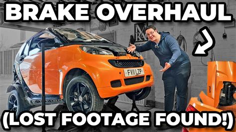 Smart ForTwo 451Brake Overhaul More Night Orange Repair YouTube