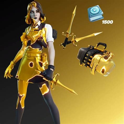 Female Midas Marigold Fortnite Golden Touch Fortnite Pack Leaked Price