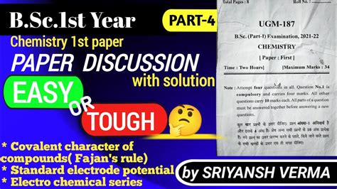 Covalent Character Of Compounds Fajan S Rule Standard Electrode