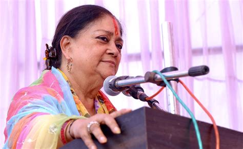 People Of Rajasthan Have Endorsed Pm Modi S Vision Vasundhara Raje