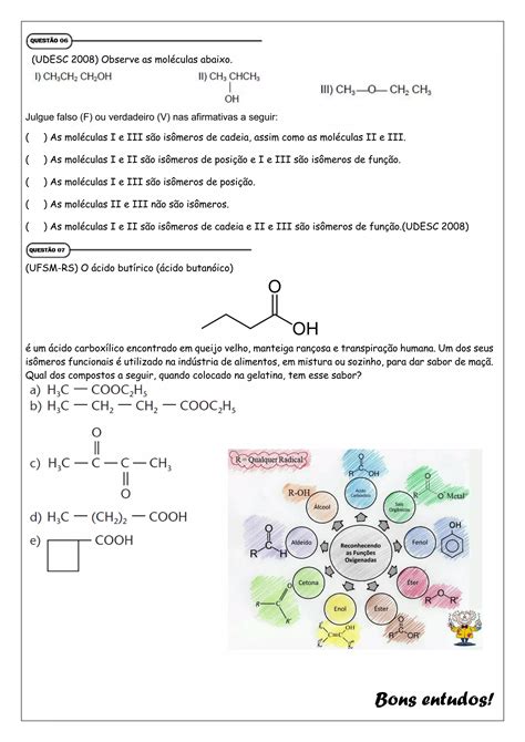 Revisao F Funcoes Isomeria Pdf