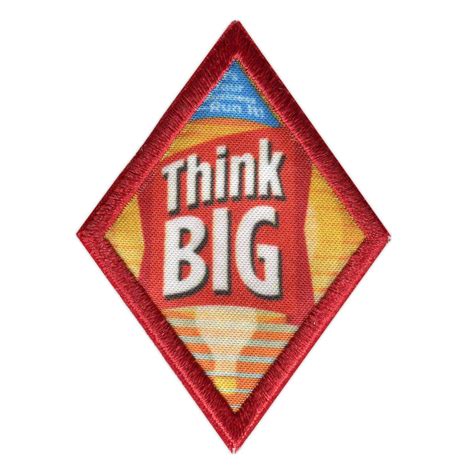 Cadette Think Big Badge Girl Scouts Of Ne Kansas And Nw Missouri