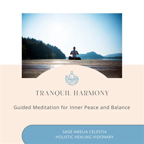 Tranquil Harmony: Guided Meditation for Inner Peace and Balance | Sage ...