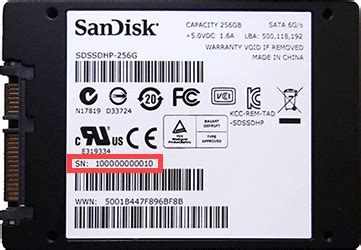 Find Sandisk Serial Numbers And Product Codes