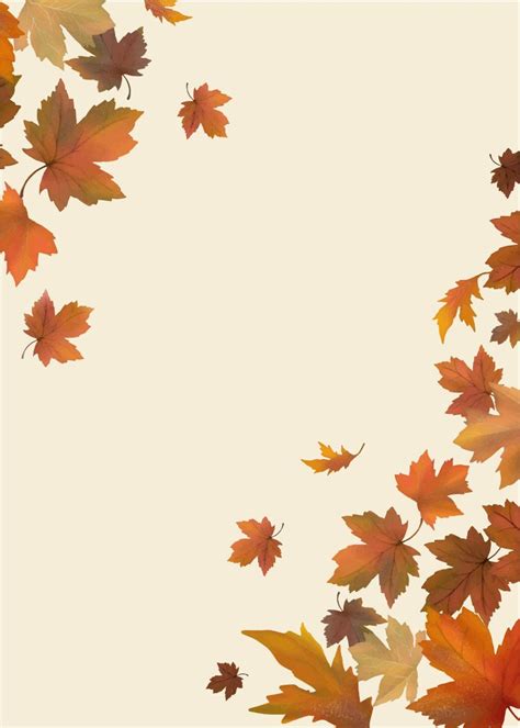 Fall Page Borders - 10 Free PDF Printables | Printablee