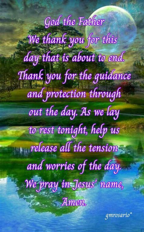 Pin On Bedtime Prayers For Adults In Good Prayers Good Night