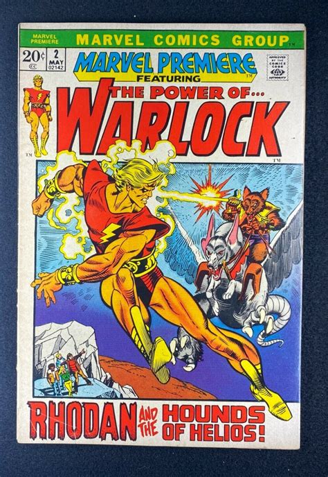 Marvel Premiere 1972 2 Vg Fn 5 0 Warlock Gil Kane Cover