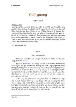 Ho Bieu Chanh Cuoi Guong PDF