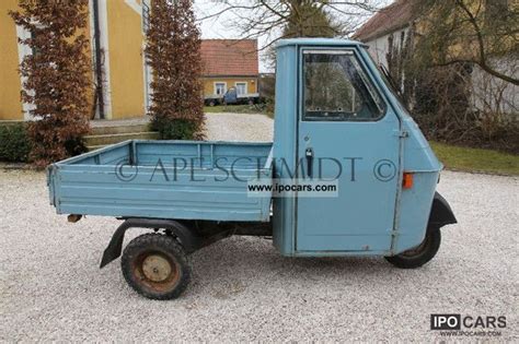 1985 Piaggio Ape 50 TL3T Car Photo And Specs