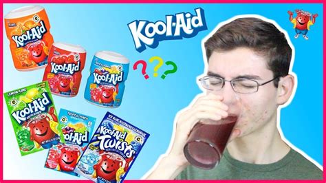 Mixing Every Kool Aid Flavor Together Taste Test Youtube