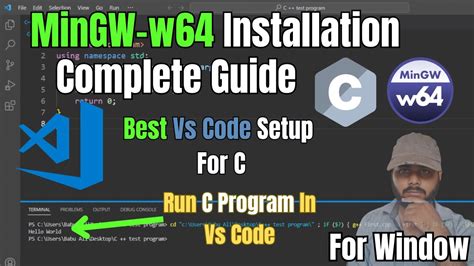 How To Set Up Visual Studio Code For C Programming Run C Program