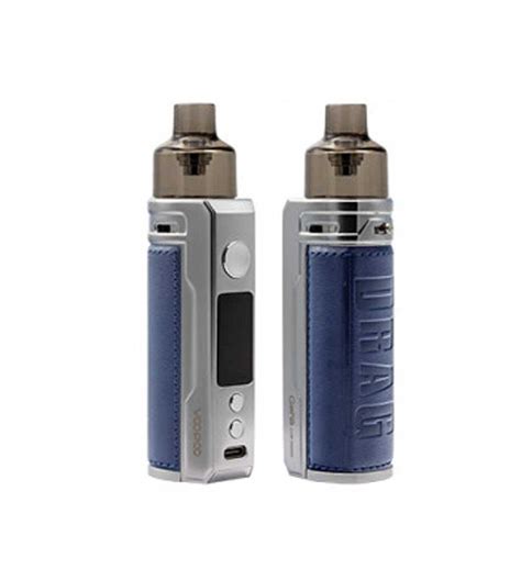 Kit Drag S Voopoo Silver Blue Folium Boutique