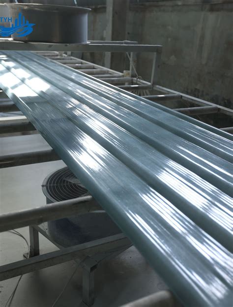 Daylight Corrugated Wave Fiberglass Roof Panel Transparent FRP Skylight