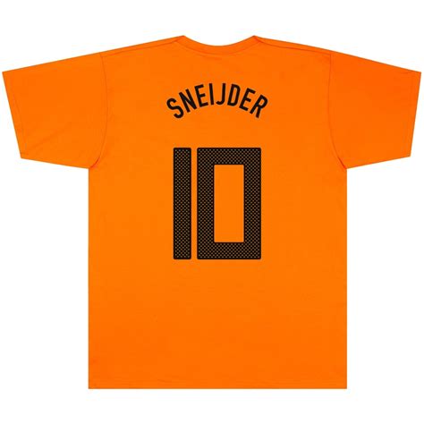 Wesley Sneijder Shirt Cool Retro Jersey From The Legend