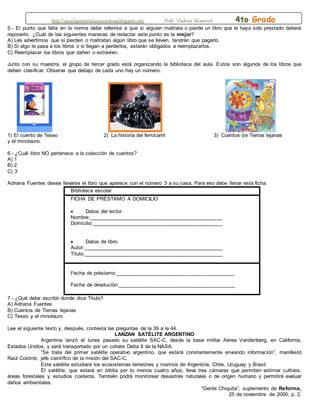 Diagnostico To A O Examen Pdf