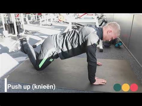 Push Up Knie N Fysio Fitaal Fysiotherapie Uit Tilburg Youtube