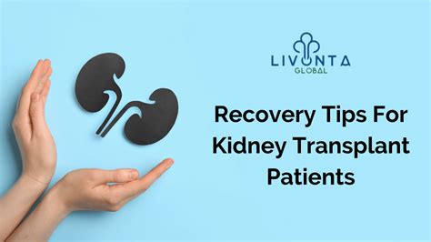 Recovery Tips for Kidney Transplant Patients