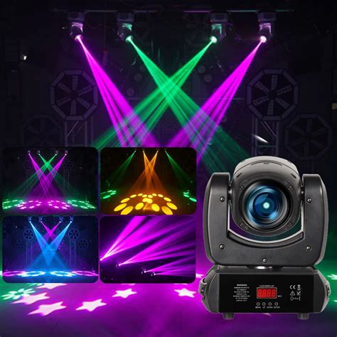 Projecteur De Lumi Re LED T Te Mobile De 100W Faisceau Professionnel