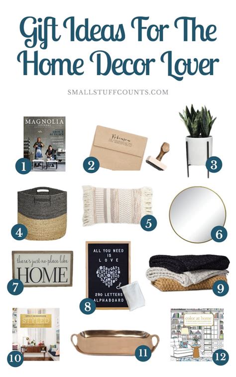 A Dozen Of The Best Home Decor Gift Ideas