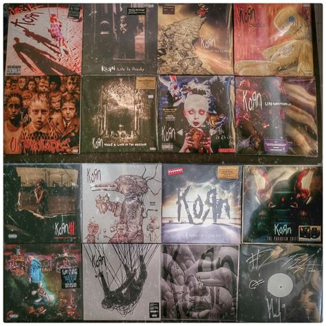 Korn album collection on vinyl : r/Korn