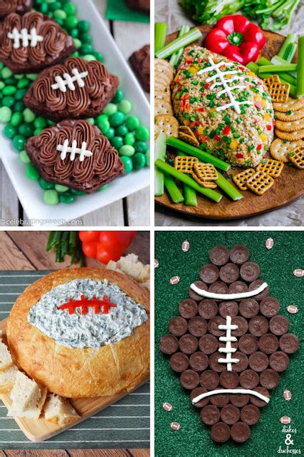 Easy Football Themed Game Day Party Appetizer Ideas Being Ecomomical