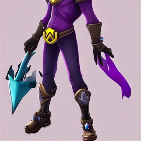 Waluigi Overwatch Hero Concept Character Trending On Stable