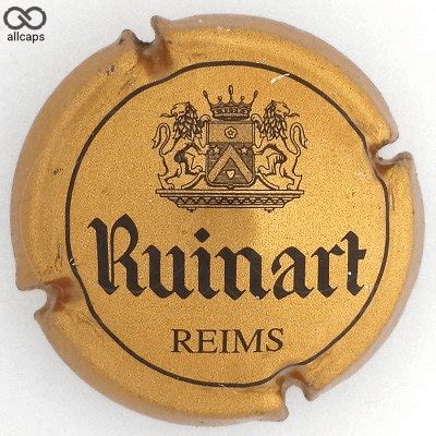 Capsule 42 A Or Mat 32 Mm Boucle En Haut Du T Champagne Ruinart