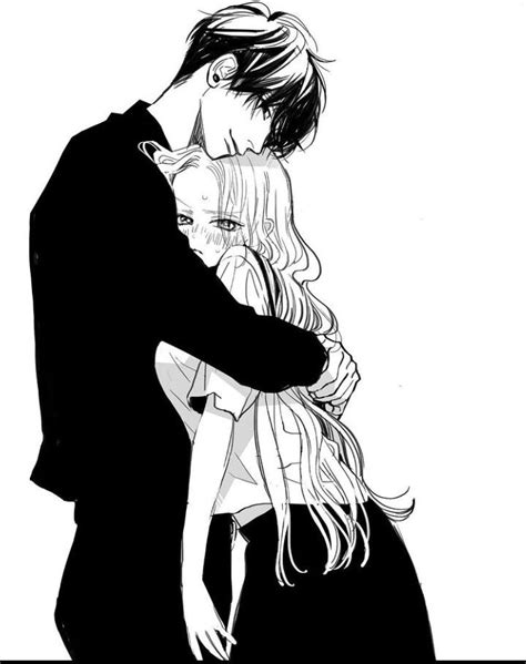 Hug And Angry Manga Couple Cute Anime Couples Anime Couples Manga